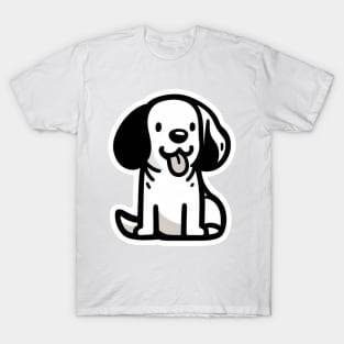 Funny white puppy T-Shirt